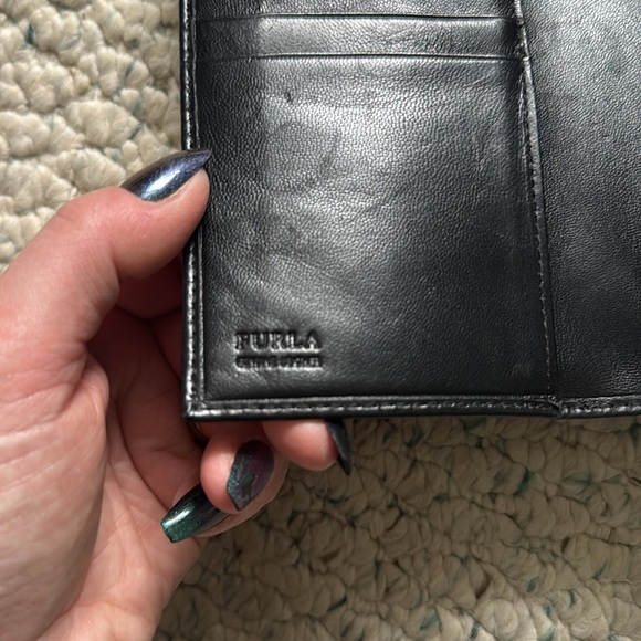 Furla Black Leather Wallet - Picture 5 of 8